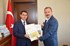 Türkmenistan Büyükelçisi İşankuli Amanlıyev, Rektörümüzü Ziyaret Etti